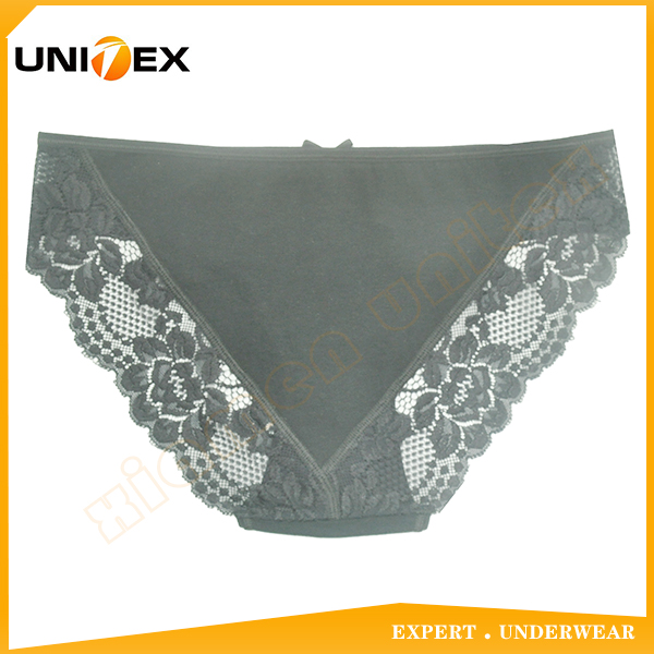 Women’s Briefs — Lace, Solid Colour — slip — Women's Underwear programme — OEM & private label detail photo 2