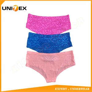 Women’s Briefs — 3-Piece Pack, Lace — Women's Underwear programme — thumbnail of OEM & private label sample 2