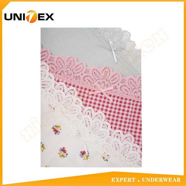 Women’s Briefs — 3-Piece Pack, Lace, Custom Print — Women's Underwear programme — OEM & private label detail photo 3