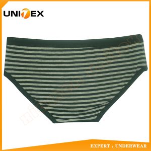 Women’s Briefs — Cotton, Yarn-Dyed Stripe — striped — Women's Underwear programme — thumbnail of OEM & private label sample 2