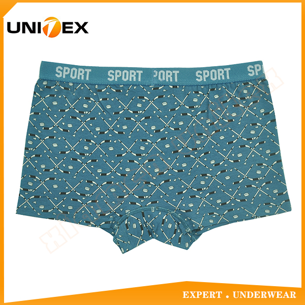 Boys’ Boxer Shorts — Cotton, All-Over Print, Teen — Boys' Boxers & Boxer Shorts programme — OEM & private label detail photo 2